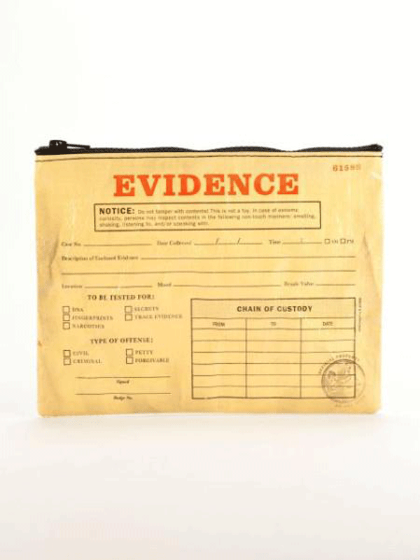 TVS Blue Q Evidence Zipper Pouch