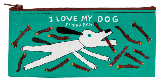 TVS Blue Q I Love My Dog Pencil Case