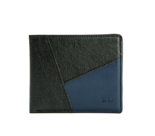 TVS Gunas Woody Wallet Blue