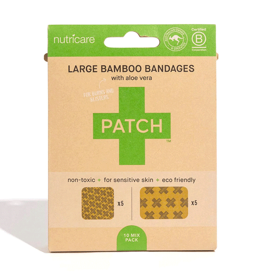 Patch Large Mixed Bamboo Adhesive Bandages