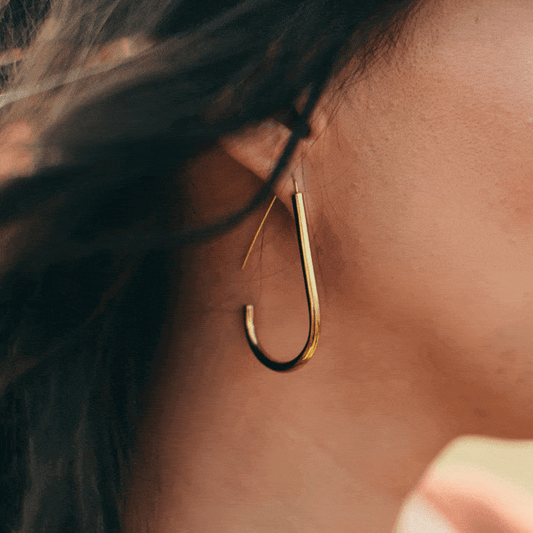 TVS Purpose Chara Earrings Gold