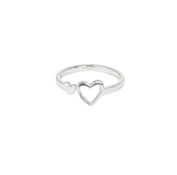 TVS Purpose Miracle Heart Ring Silver
