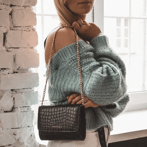 Alexandra K Event Bag Lake Stream Croco The V-Spot