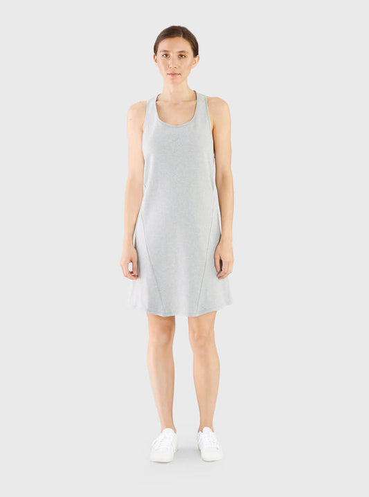 The V Spot_A-Line Dress Grey_Miakoda