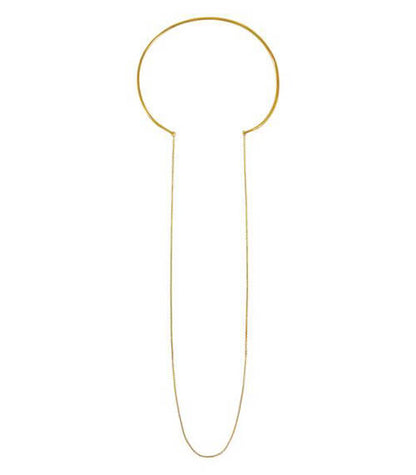 The-V-Spot_Aveline-Necklace-Brass_Purpose
