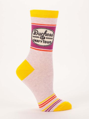 the-v-spot_duchess-of-sassy-town-crew-socks_blue-q