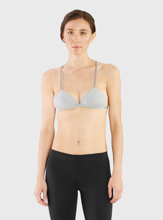 The V Spot_Racerback Bralette Grey_Miakoda