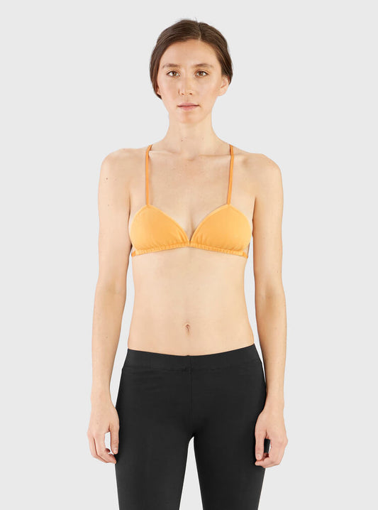 The V Spot_Racerback Bralette Orange_Miakoda