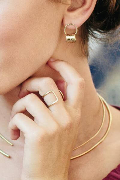The V Spot_Revel Earrings Closeup_Purpose