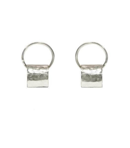 The V Spot_Revel Earrings Silver_Purpose