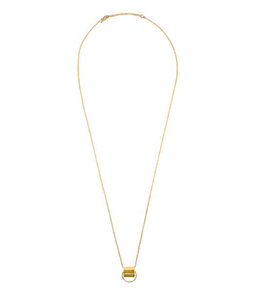 The V Spot_Revel Necklace Gold_Purpose