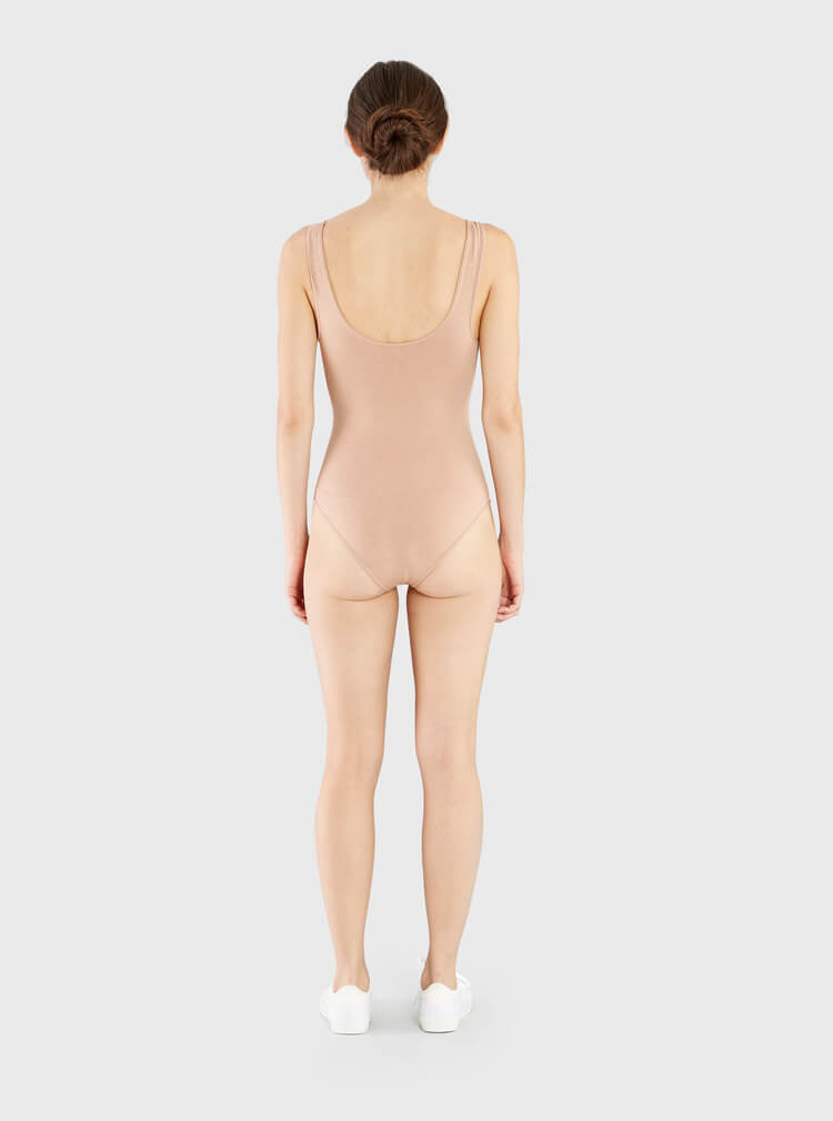 The V Spot_Ruched Bodysuit Nude 2_Miakoda