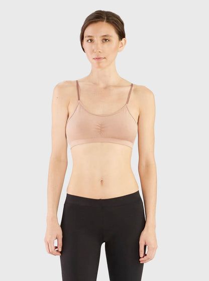 The V Spot_Ruched Bralette Nude_Miakoda