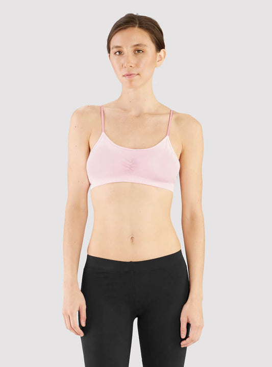 The V Spot_Ruched Bralette Pink_Miakoda