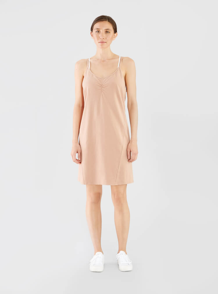The V Spot_Slip Dress Nude_Miakoda
