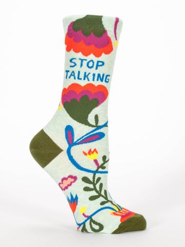 the-v-spot_stop-talking-crew-socks_blue-q