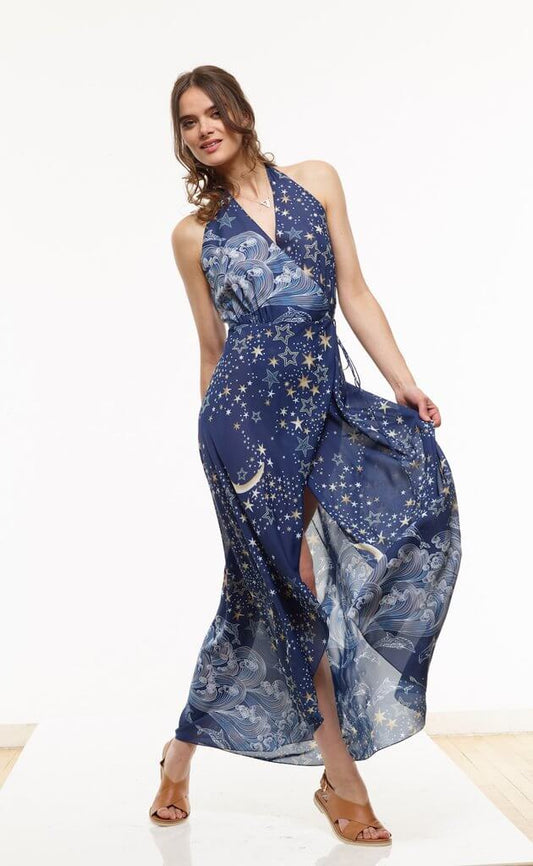 The V Spot_Vanessa Maxi Star Print_Vaute