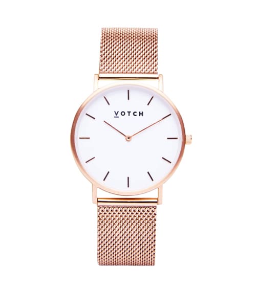 The V Spot Votch RoseGold RoseGold Mesh Classic