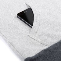 Essential Hoody Ladies Dark Red Melange