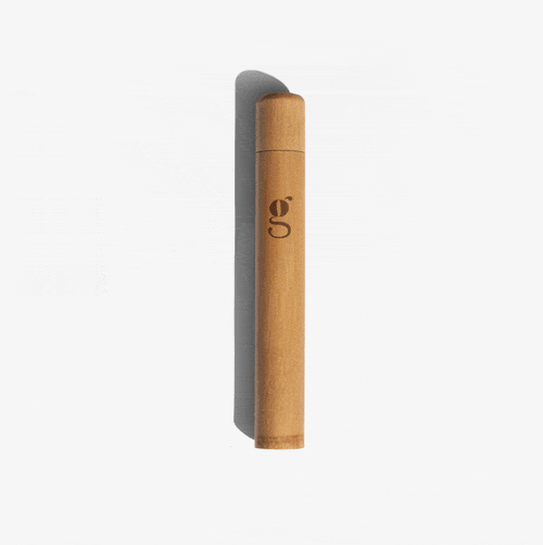The V Spot Grums Bamboo Toothbrush Case