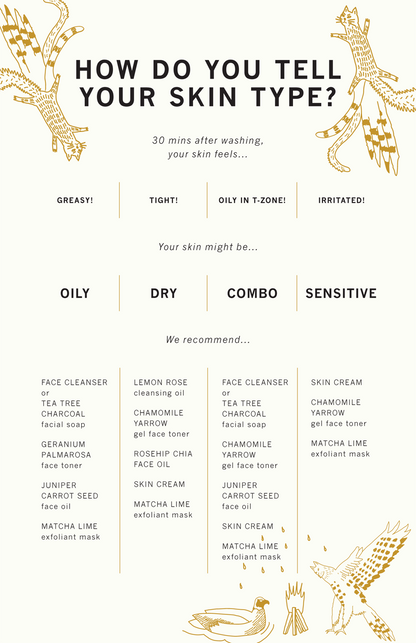 MMT Skin Type Chart